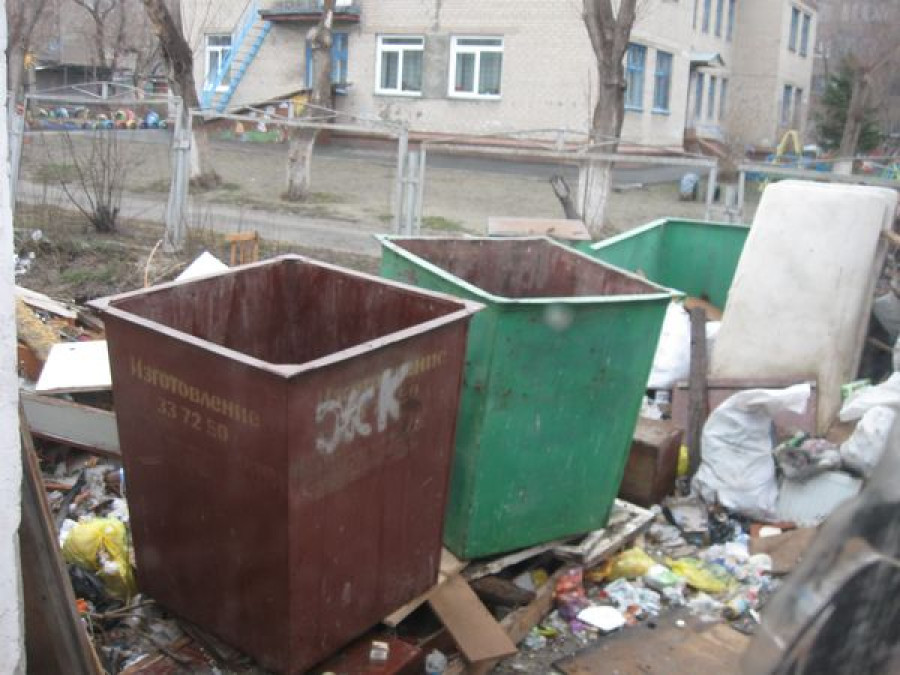 Вывоз мусора в Барнауле.
