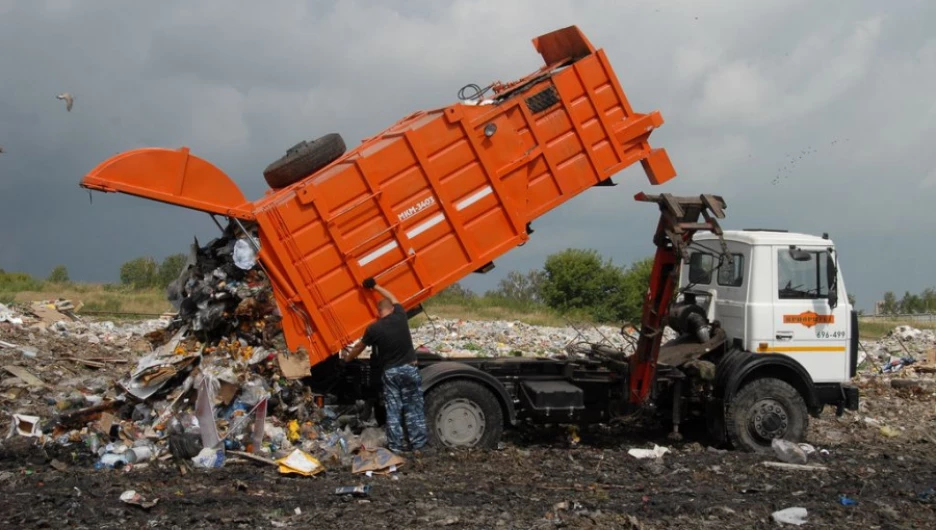 Барнаульский полигон бытовых отходов.