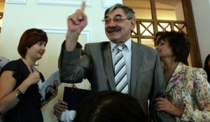 Александр Панкратов-Черный на открытии Шукшинского кинофестиваля. Барнаул, 22 июля 2009 года.