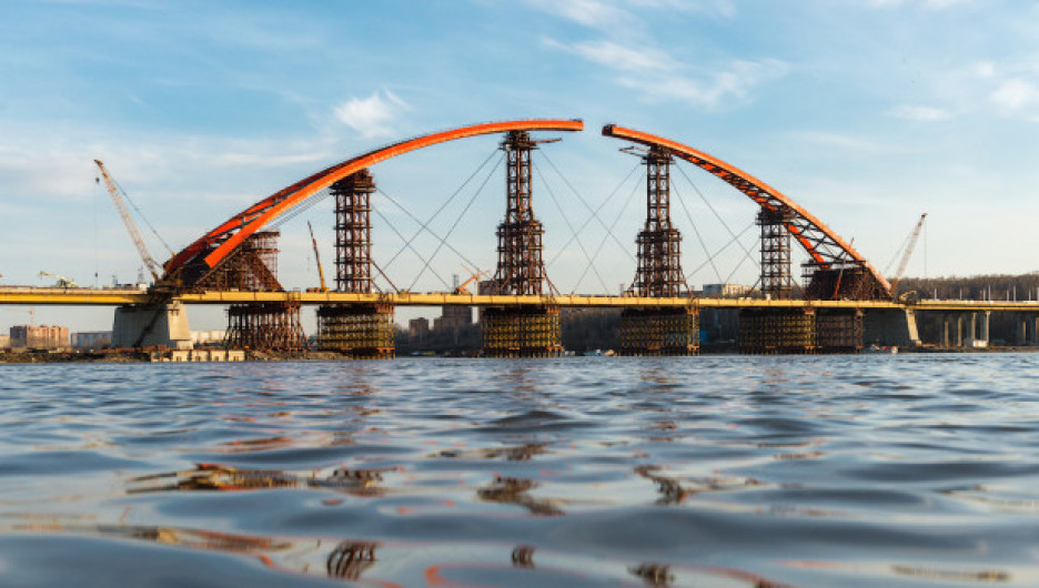 Бугринский мост, Новосибирск.