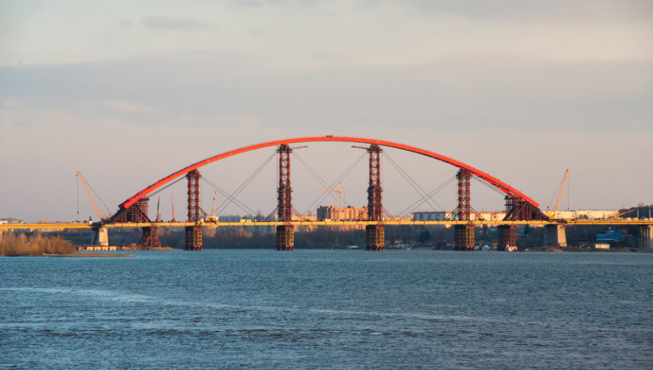 Бугринский мост, Новосибирск.
