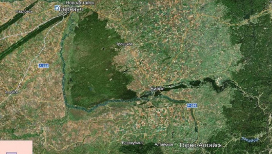 В Google Earth показали, как изменился Барнаул за последние 37 лет