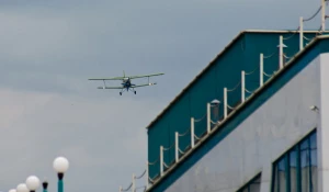 В Барнауле к Дню авиации устроили авиашоу. 17 августа 2014 года.
