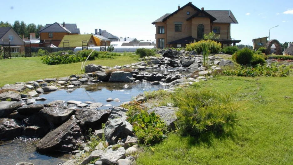 Барнаульские коттеджи.