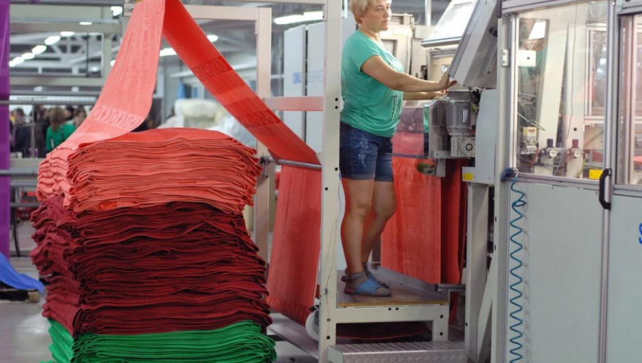 Экскурсия по предприятию "Лакаса-Тэкс".