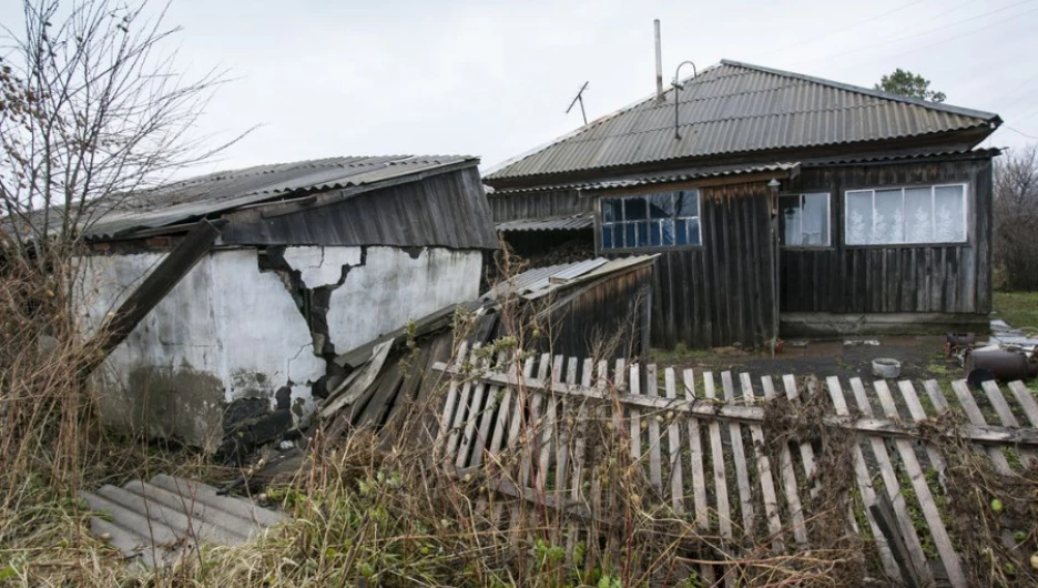 Быстрый Исток после большого алтайского наводнения.