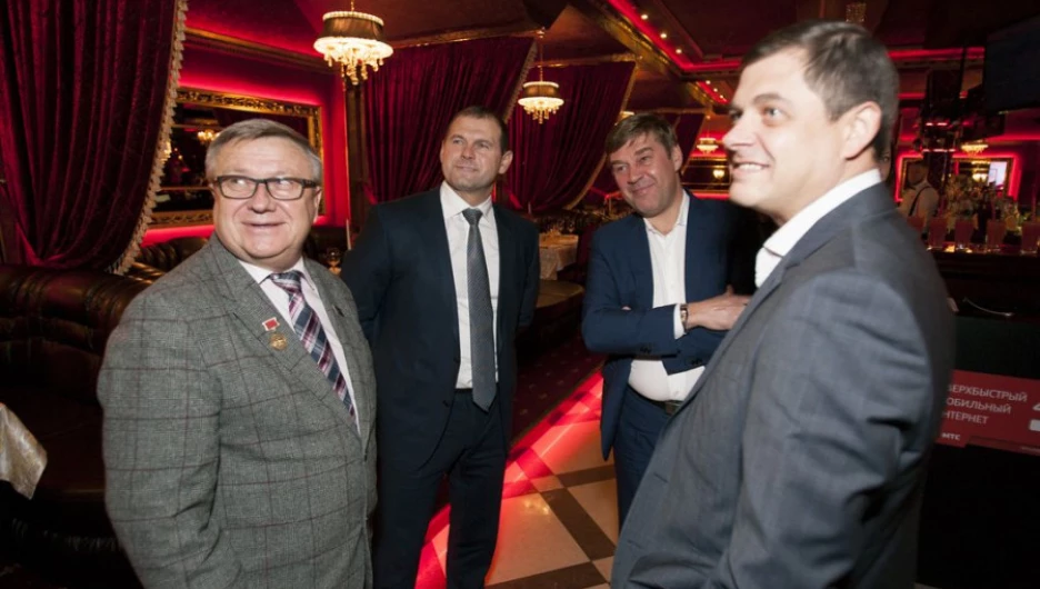 Сергей Писарев (Барнаульский зоопарк), Вадим Смагин (Бочкаревский пивоваренный завод), Юрий Фриц (Алтайский союз предпринимателей), Валерий Маслов ("Биршале", "Бивер").