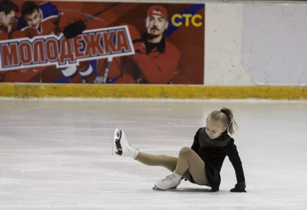 Открытое первенство Алтайского края по фигурному катанию, 21 декабря 2014 года.