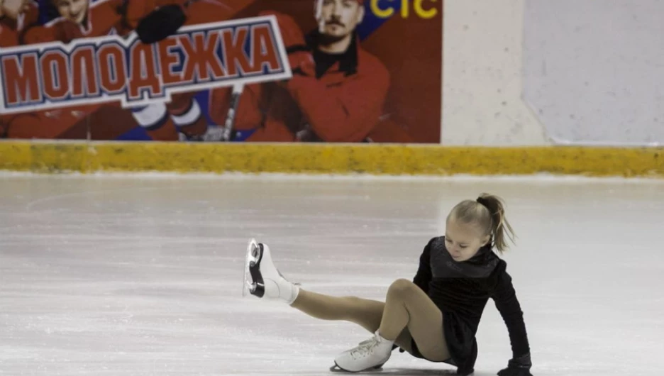 Открытое первенство Алтайского края по фигурному катанию, 21 декабря 2014 года.