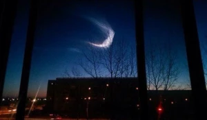 Метеорит над Приамурьем.