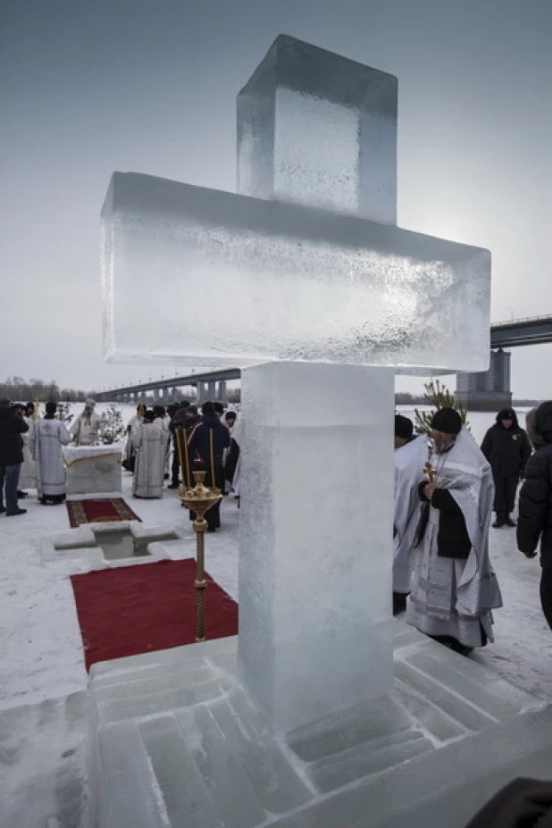 Крещение в Барнауле. 19 января 2015 года.