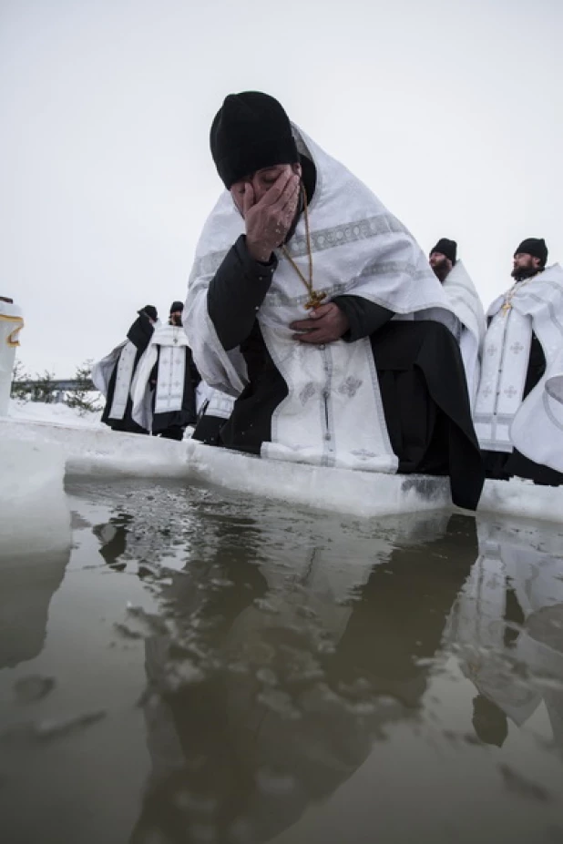 Крещение в Барнауле. 19 января 2015 года.