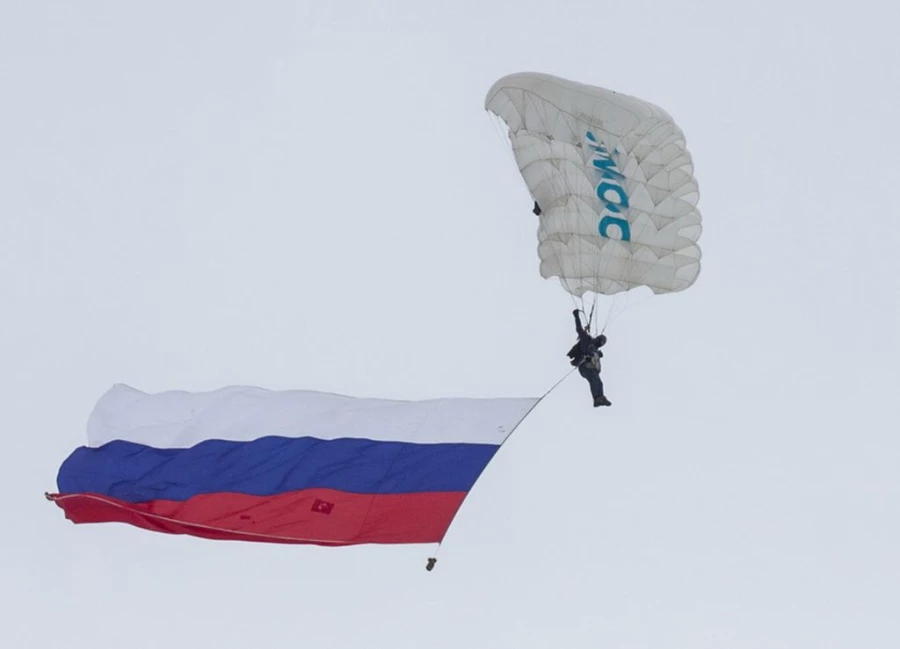 Репетиция авиашоу в Барнауле.