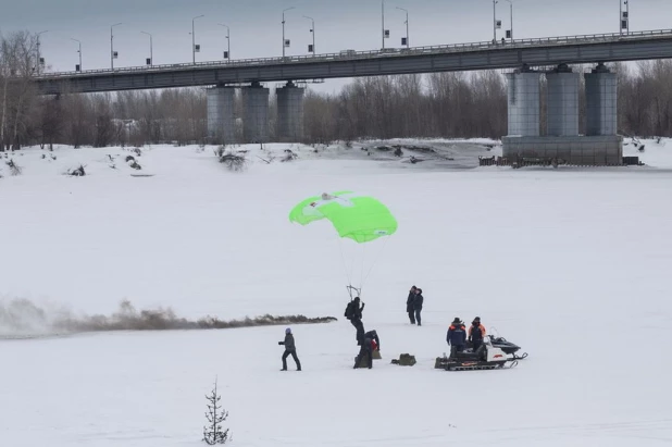 Репетиция авиашоу в Барнауле.