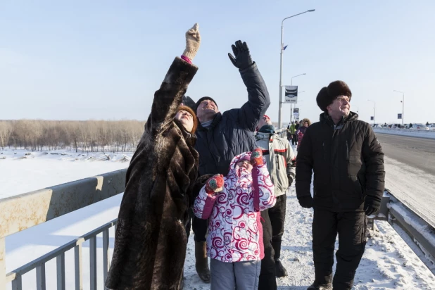 Авиационное шоу в Барнауле. 24 января 2014 года.