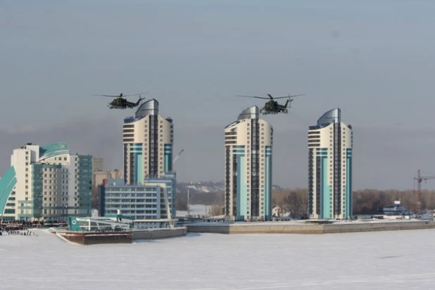 Авиашоу в Барнауле.