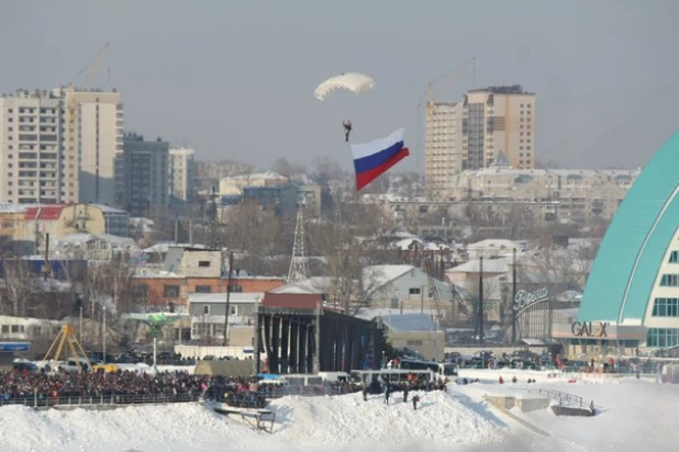 Авиашоу в Барнауле.