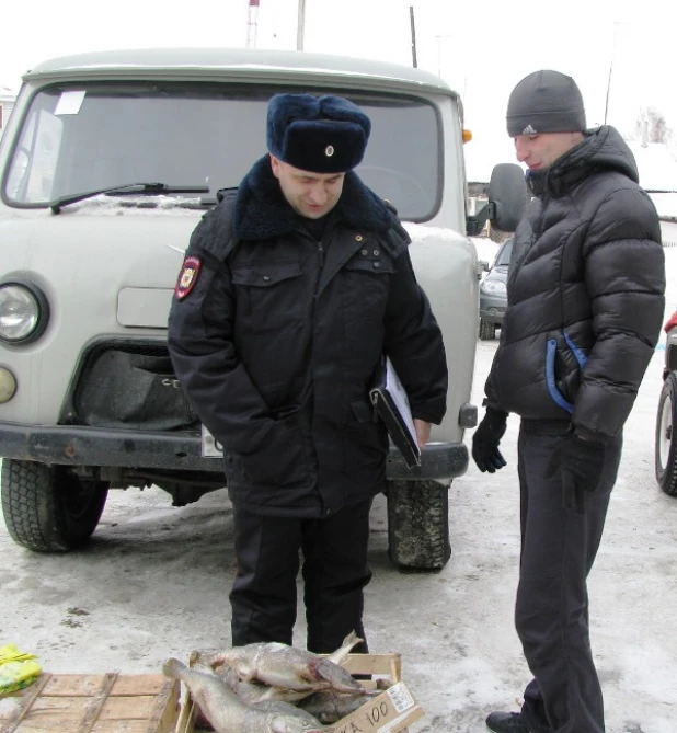 Несанкционированная торговля в Барнауле.