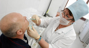 В Алтайском крае прививают против "свиного" гриппа.