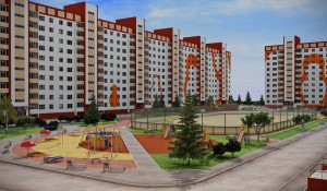 Проект жилого района в Новосибирске, который застраивает "ВИРА-строй".
