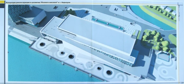 Новый проект застройки территории Речного вокзала.