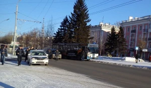Авария на пр.Ленина 13 февраля.
