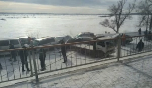 ДТП между Барнаулом и Новоалтайском.