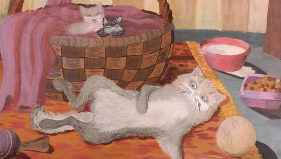 Выставка "Все любят котиков".
