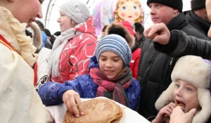 Фестиваль "Сибирская Масленица" в Новотырышкино.