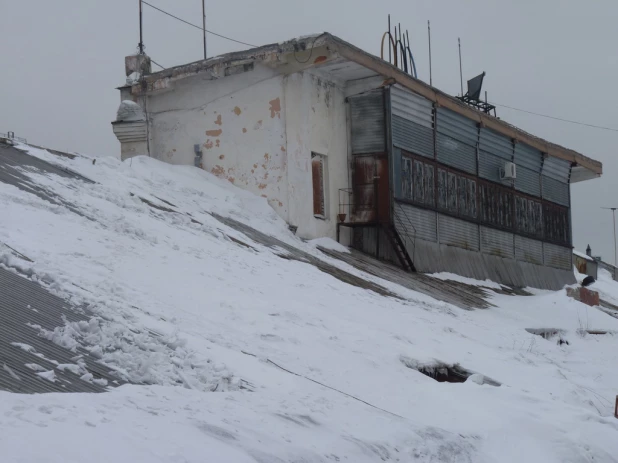 Стадион "Локомотив" в Барнауле.