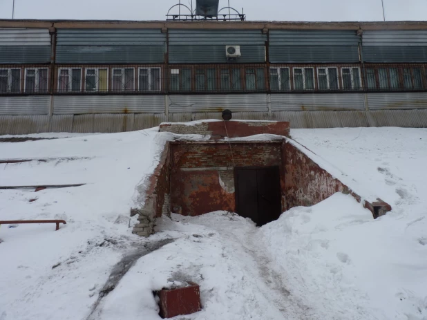 Стадион "Локомотив" в Барнауле.