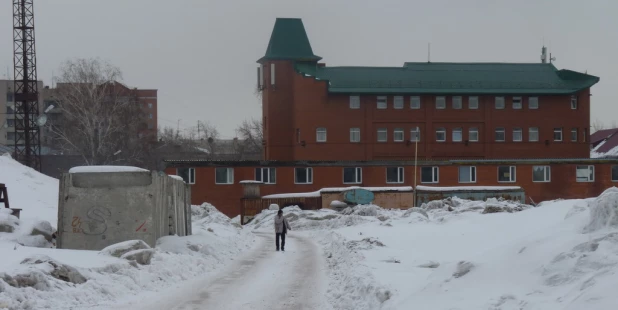 Стадион "Локомотив" в Барнауле.