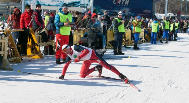 Чемпионат России по биатлону среди ветеранов.