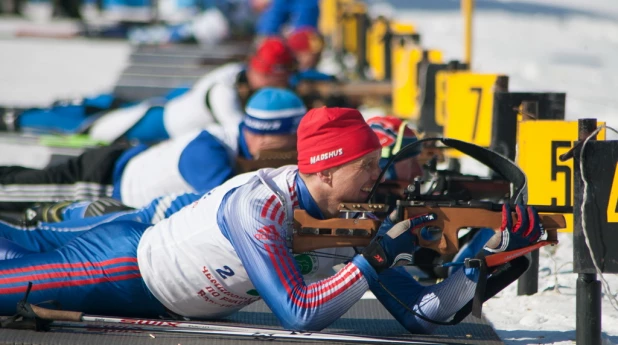 Чемпионат России по биатлону среди ветеранов.