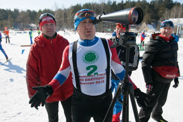 Чемпионат России по биатлону среди ветеранов.