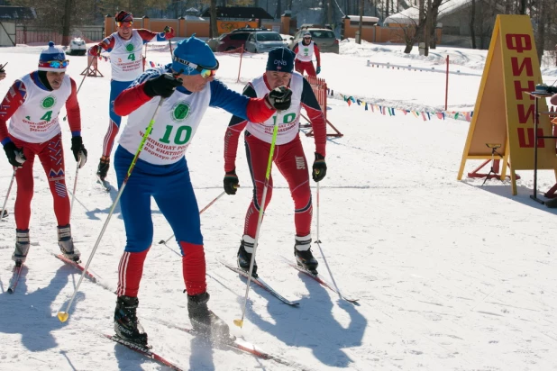 Чемпионат России по биатлону среди ветеранов.