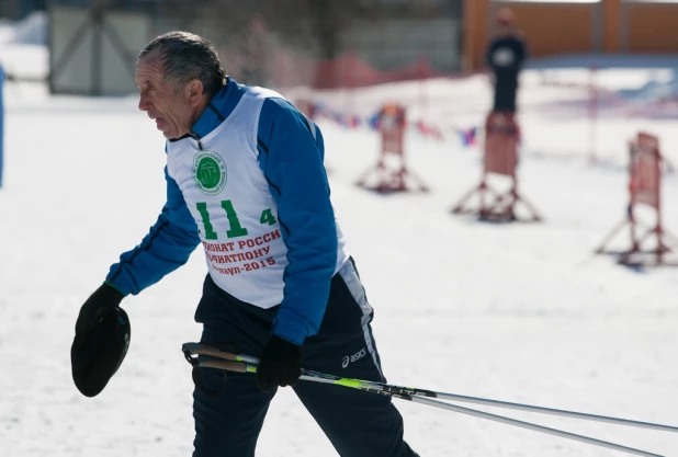 Чемпионат России по биатлону среди ветеранов.