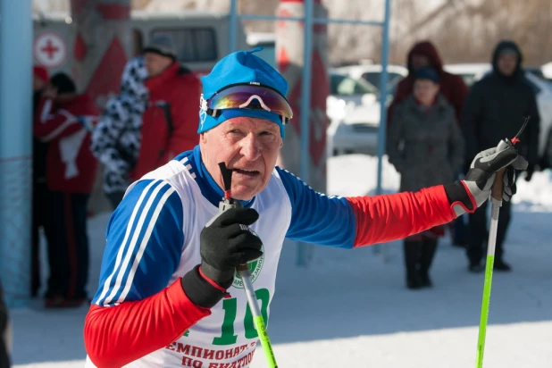 Чемпионат России по биатлону среди ветеранов.