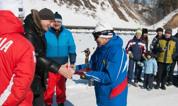 Чемпионат России по биатлону среди ветеранов.