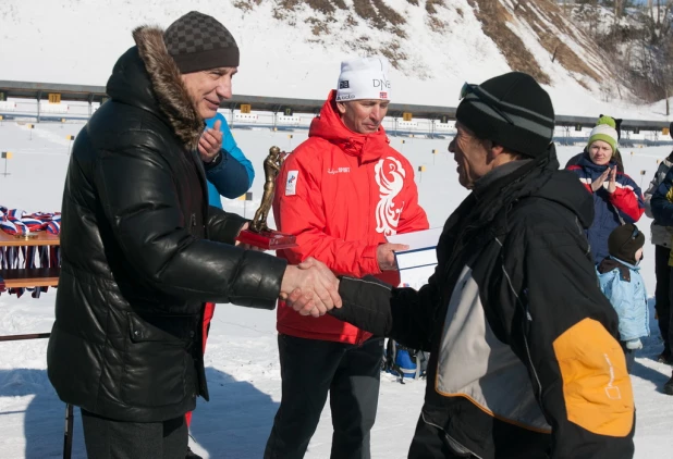 Чемпионат России по биатлону среди ветеранов.