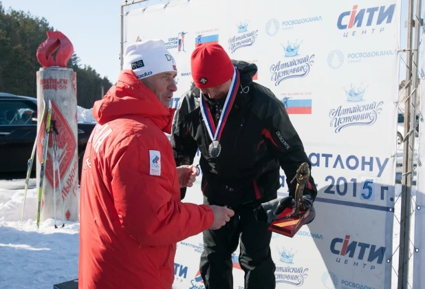 Чемпионат России по биатлону среди ветеранов.