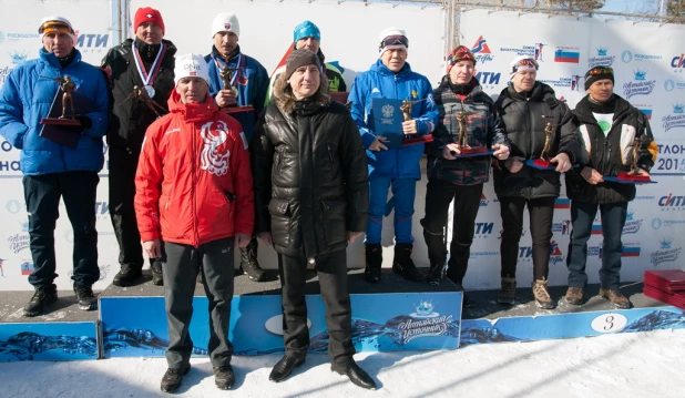 Чемпионат России по биатлону среди ветеранов.