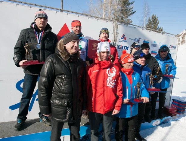 Чемпионат России по биатлону среди ветеранов.