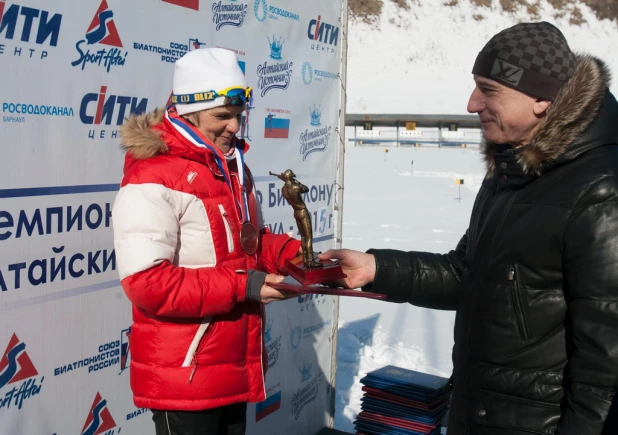 Чемпионат России по биатлону среди ветеранов.