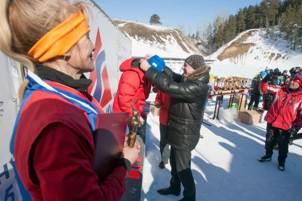 Чемпионат России по биатлону среди ветеранов.