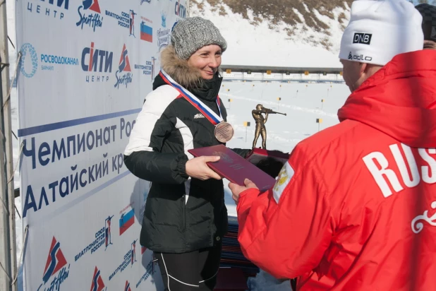 Чемпионат России по биатлону среди ветеранов.