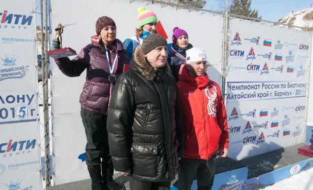 Чемпионат России по биатлону среди ветеранов.