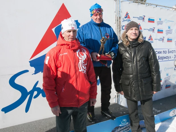 Чемпионат России по биатлону среди ветеранов.