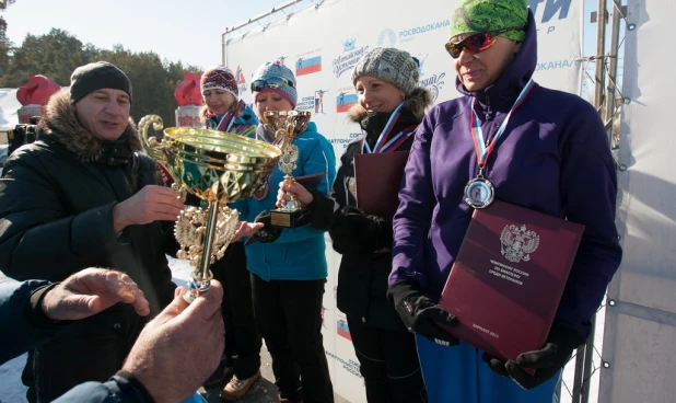 Чемпионат России по биатлону среди ветеранов.