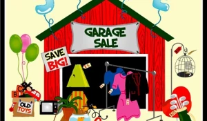 Гаражная распродажа.